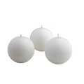 Zest Candle Zest Candle CBZ-040 2 in. White Citronella Ball Candles -12pc-Box CBZ-040